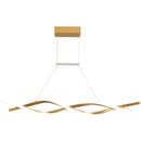Ljojo Modern Aluminum Pendant Chandelier for Office and Dining Room