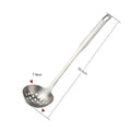 Ljojo 304 Stainless Steel Soup Spoon Colander Kitchen Utensil