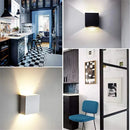 Ljojo Modern Aluminum Wall Sconce for Home Decor and Lighting
