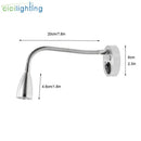 Ljojo 12V LED Reading Light for RV Boat Motorhome Yachts Cabin Bedside
