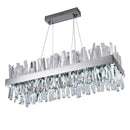 Ljojo Luxury Modern LED Crystal Chandelier in Chrome/Gold, Dinning Room Living Room Lighting