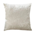 Ljojo Luxury Velvet Beige Cushion Cover for Elegant Home Decor
