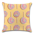 Ljojo Lollipop Candy Printed Cushion Cover 45X45CM for Chair Sofa Decoration