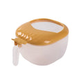 Ljojo 4-in-1 Spice Jar Organizer with Transparent Cover and Spoon
