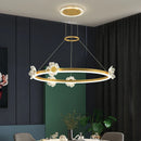 Ljojo Luxury Crystal Chandelier: Modern Nordic LED Lighting Set for Living Room, Restaurant & Bedroom