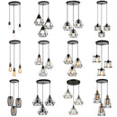 Ljojo 3-Light Iron Chandelier Pendant for Living Room Kitchen Restaurant