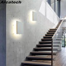 Ljojo 10W LED Wall Light Modern Nordic Style Outdoor Indoor Lamps Garden Porch-Living Room