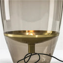 Glass LED Table Lamp - Designer Czech Desk Light for Bedroom, Study, Living Room - Ljojo