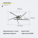 Ljojo Modern Art LED Pendant Light with Remote Control
