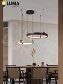 Wabi Sabi Yellow Travertine Pendant Light for Livingroom Kitchen Island by Ljojo