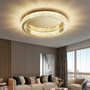 Italian Crystal Ceiling Lamp High-end Luxury Modern LED Interior Decoration for Living Room by Ljojo
