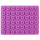 Ljojo 48 Hole Chocolate Donut Silicone Mold Pastry Decorating Tools
