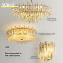Ljojo Luxury Crystal LED Chandelier for Elegant Interiors