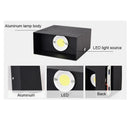 12W LED Wall Lamp Modern Indoor Lighting Aluminum Sconces for Living Room Bedroom Ljojo