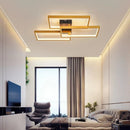 Modern Minimalist Rectangle Led Ceiling Lights for Living Room Bedroom by Ljojo