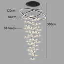 LED Pendant Light Chandelier Modern Home Decor Staircase Lamps by Ljojo