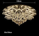 Ljojo LED Crystal Chandelier for Foyer Living Room Decoration