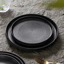 Ljojo Melamine Dinner Plate Set | Imitation Porcelain | Restaurant Tableware