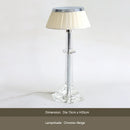 French Crystal Style Desk Light for Bedroom Decor | Ljojo Table Lamp