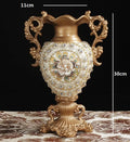 Ljojo™ European Resin Vase Dried Flower Arrangement Home Decor Plate