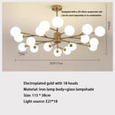 Nordic Parlor LED Pendant Light Magical Bean Design for Dining Room by Ljojo