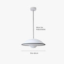 Ljojo Modern Acrylic UFO Pendant Chandelier for Indoor Decor