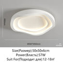 Ljojo LED White Ceiling Light for Modern Home Lighting