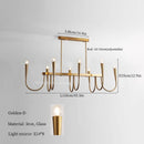 Ljojo Luxury Metal Pendant Chandelier for Home Decor