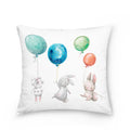 Easter Bunny Polyester Throw Pillow for Home Decor Sofa by Ljojo