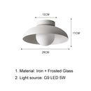 Japanese Style LED Ceiling Light Modern Round G9 5W Room Decor Indoor Lighting Ljojo