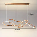Ljojo Light Luxury Chandelier for Villa High Ceiling Living Room