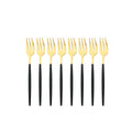 Ljojo Mini Stainless Steel Tea Cake Dessert Forks Set - 8pcs