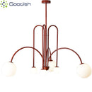 Modern Minimalist Nordic Magic Bean Hanging LED Pendant Lights Chandelier for Home Decoration by Ljojo