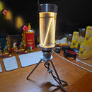 LED Night Light Rechargeable Aluminnum Lamp for Bedroom Outdoor Table Decor Ljojo