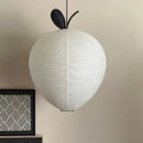 Japanese Wabi Sabi Style Pears Paper Led Pendant Lights Chandelier by Ljojo