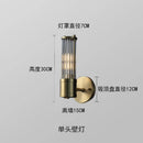 Ljojo Luxury Nordic Glass Wall Lamps: Bedroom Living room Hotel Sconce LED Lighting