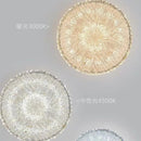 Ljojo Modern Minimalist Golden Resin Ceiling Lamp for Bedroom and Living Room Decor