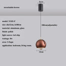 Modern Stretchable Led Pendant Lights Ljojo Living Room Chandelier Home Decor Hanging Lamp