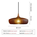 Nordic Style LED Pendant Light Fixture for Dining Room by Ljojo - Modern Minimalist Hanging Chandelier