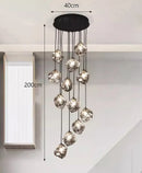 Ljojo LED Pendant Chandeliers for Modern Living and Dining Rooms
