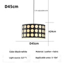 LED Pendant Lights: Modern Minimalism Nordic Chandeliers by Ljojo