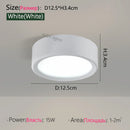 Ljojo LED Downlight Ceiling Lamp 5W-18W Modern Surface Mounted Spotlight for Bedroom Living Room