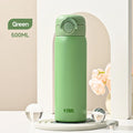 Ljojo 500ML Vacuum Flasks Tumbler, Stainless Steel Thermal Insulated Cup, Hot/Cold Drinkware