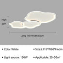 Ljojo Geometric LED Ceiling Light Chandelier Modern Living Room Decorative Home Lamp