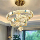 Ljojo Luxury Crystal Chandelier for Living Room and Bedroom Lighting