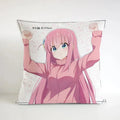 Ljojo 45x45 Decorative Pillowcases for Sofa Pillows - Bocchi Rock Theme