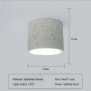 Ljojo LED Tube Light Ceiling Spotlight for Living Room Bedroom Corridor, Japanese Retro Style