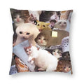 Crying Cat Cushion Cover Ljojo Dynamic Series Branded Design Square Pillow Cover