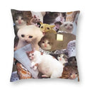 Crying Cat Cushion Cover Ljojo Dynamic Series Branded Design Square Pillow Cover