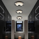 Modern LED Circle Pendant Light Stylish Industrial Ceiling Lamp by Ljojo